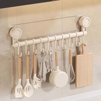 OEM Estante Deslizante De Cocina Con Ventosas, No Requiere Perforaci&oacute;n, Juego De 2