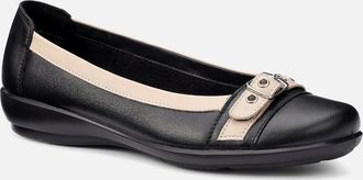 Hotter Womens Sparrow Womens Flat Pumps - Black - Size: 6.5