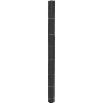 vidaXL Membrana Para Malezas Pp Negra 1,5x100 M Vidaxl