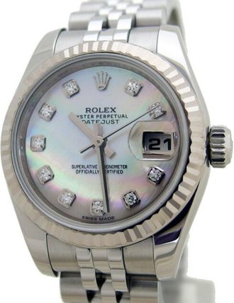 Rolex Stainless Steel gold Wristwatch (Pre-Owned)