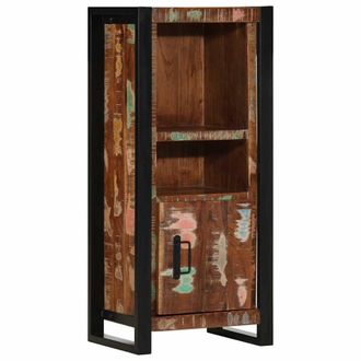 Berkfield Home Bathroom Cabinet 40x30x90 cm Solid Wood Reclaimed in Brown | Size: 40 x 30 x 90 cm