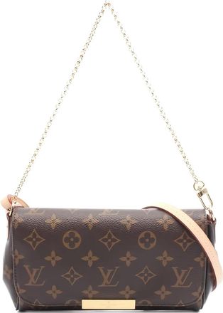 Louis Vuitton Favorite PM chain-strap shoulder bag - Brown