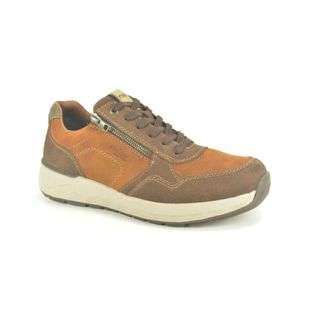 Rieker N3267 Runner - Heren - Schoenen - Bruin - Maat: 46 EU Leer