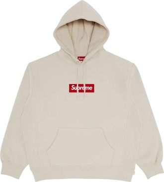 SUPREME Box Logo Hooded Sweatshirt Stone FW24SW11-STONE