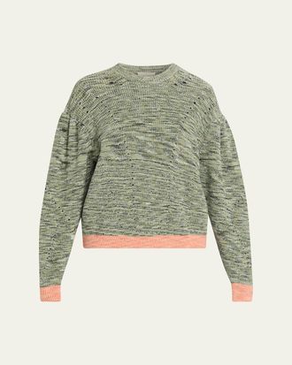 Ulla Johnson Illesa Marled Crewneck Sweater