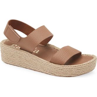 Pedro Garcia Lacey Platform Sandal in Saddle Cervo at Nordstrom, Size 10.5Us