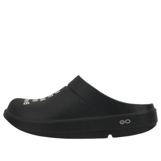 Oofos x Takahiromiyashita The Soloist Way Of Life Clog Black White SOF-0014SS22