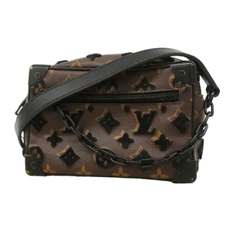 Louis Vuitton Black Brown Shoulder Bag (Pre-Owned)