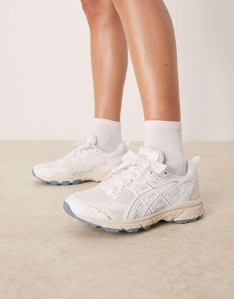 Asics Gel-Nunobiki - Sneakers bianche e argento-Bianco