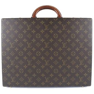 Louis Vuitton Pre-owned Tela briefcases - - Pre-owned - Donna - Marrone - ONE SIZE
