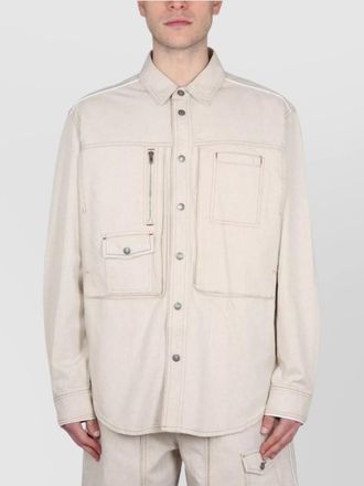 Isabel Marant pascual denim jacket chest pockets