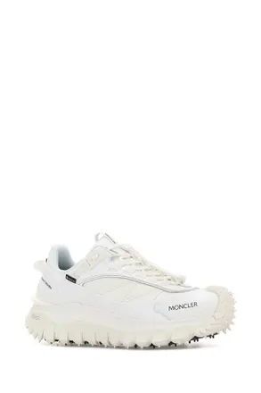 Moncler Mens White Trailgrip Gtx Sneakers 001
