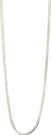Sterling Forever Bentley Chain Necklace in Silver at Nordstrom Rack