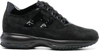 Hogan Interactive sneakers - women - Calf Leather - 41.5 - Black