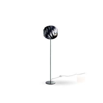 Linea Zero L&aacute;mpara Pie Pie Metal Negro Cm. 40x170h