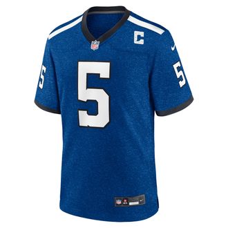 Nike Anthony Richardson Sr. Indianapolis Colts Nike Mens NFL Game Jersey in Blue | 67NM03J798F-X21