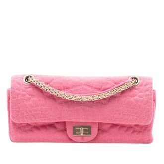 Chanel Pre-owned Shoulder Bags, female, Pink, Size: ONE SIZE Pre-owned Vintage Shoulder Bag