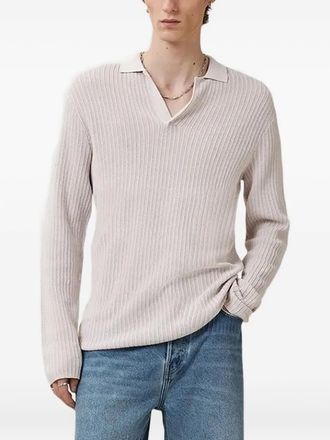 AllSaints Maglione a coste - Toni neutri