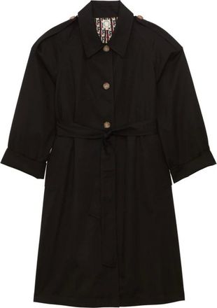 Ines De La Fressange Trench Riviera - - Coats - Donna - Nero - XS