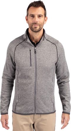 Cutter & Buck Mainsail Sweater-Knit Mens Full Zip Jacket