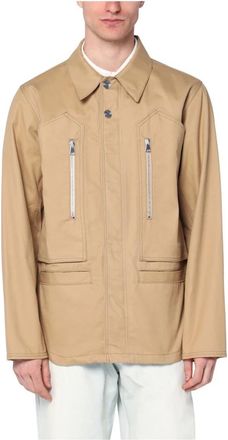 Namacheko Katoenen Jassen - Heren - Zomerjassen - Beige - S - Katoen - Jassen