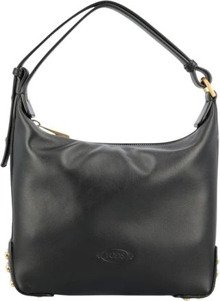 Tod's Mini borsa in pelle con dettagli in metallo - - Bags - unisex - Nero - ONE SIZE