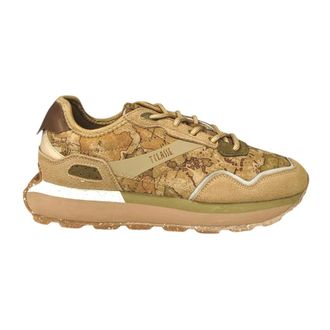 Alviero Martini 1A Classe Sneaker Fantasia - Dames - Schoenen - Beige - Maat: 40 EU Leer