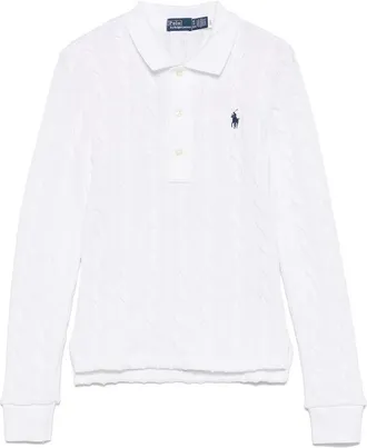 Ralph Lauren Maglioni Bianco-Donna