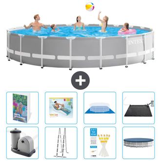 Intex Piscina Prism Frame Redonda - 610x132 Cm - 9-piezas S567