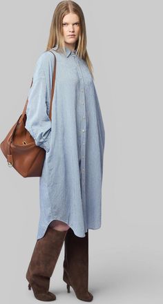 R13 Jumbo Shirt Dress