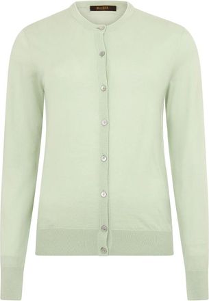 Moorer Maylea Cardigan - Dames - Vesten - Groen - XS - Wol - Truien & Vesten