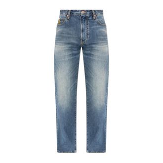 Emporio Armani Straight Jeans, male, Blue, Size: W29 Straight-leg Jeans