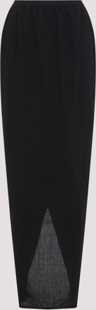 Rick Owens Black Dinge Skirt