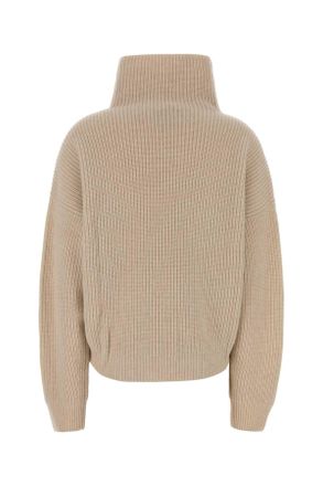 Isabel Marant Womens Ivory Wool Blend Oversize Brooke Sweater Ecru Maglieria
