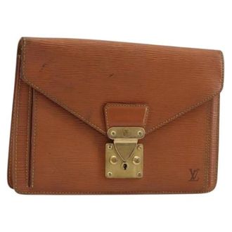 Louis Vuitton Pre-owned Epi Clutch Bag - - Pre-owned - Donna - Marrone - ONE SIZE