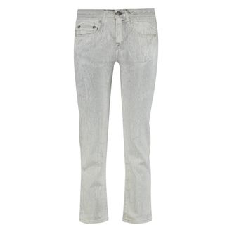 R13 Straight Fit Jeans, female, Gray, W26, Boy Straight Jeans