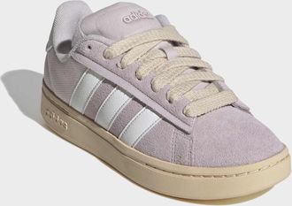 adidas Sneaker ADIDAS SPORTSWEAR GRAND COURT ALPHA 00S, Damen, Gr. 38,5, ice lila, core wei&szlig;, sand strata, Leder, Textil, Schuhe Sneaker