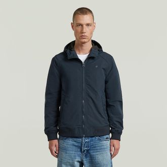 G-Star Track Hooded Jack - Donkerblauw - Heren