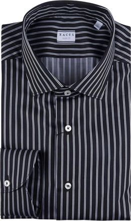 Xacus Shirts - Heren - Casual Overhemden - Grijs - XL - Katoen - Overhemden