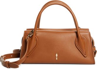 Christian Louboutin Mini Lambskin Baquette Bag in Cuoio at Nordstrom