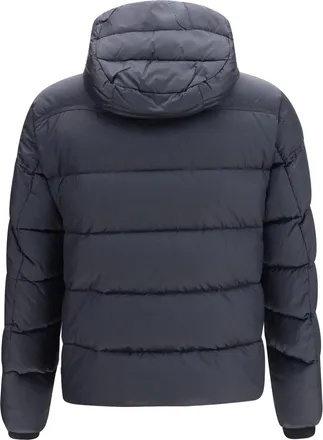 Moorer Mens Brett-Sh Down Jacket Blu Coat