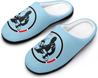 Generic Jiu Jitsu Mens Slipper Slip On Winter Warm House Slippers Shoes Indoor Outdoor