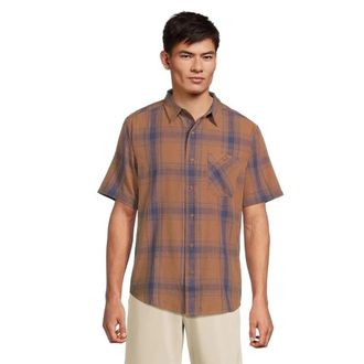 Mountain Hardwear Cottonwood Lite Short Sleeve Shirt Men Multi Plaid GBO2874