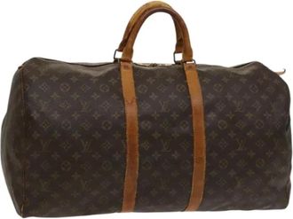 Louis Vuitton Pre-owned Weekend Bags, female, Brown, Size: ONE SIZE Pre-owned Boston Bag