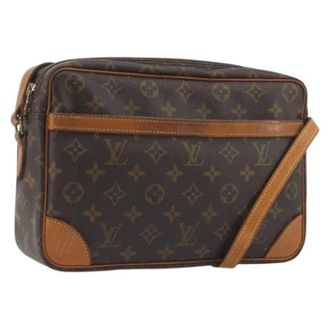 Louis Vuitton Tweedehands Canvas Louis Vuitton tassen - Dames - Pre-owned - Bruin - Maat: ONE Size