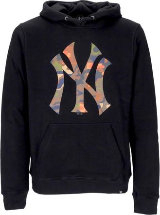 47 Brand Imprint Burnside Hood - Heren - Hoodies - Zwart - S - Katoen - Hoodies & sweatvesten