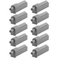 OEM Amortiguadores Para Puertas, Paquete De 10 - Amortiguadores Para Puertas De Muebles/armarios De Cocina, Para Montaje, Que Garantizan Un Cierre Suave -