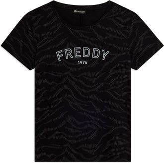 Freddy T-shirt Stampata con Logo FREDDY 1976