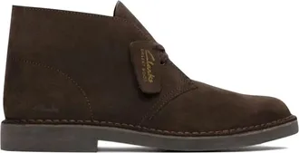 Clarks Desert Boot Evo Su&egrave;de Schoen - Heren - Veterlaarzen - Bruin - 42 1/2 EU - Su&egrave;de - Schoenen