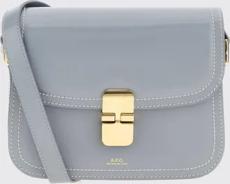 A.P.C. A. P.C. Mini borsa a tracolla Grace in pelle bovina liscia con fibbia